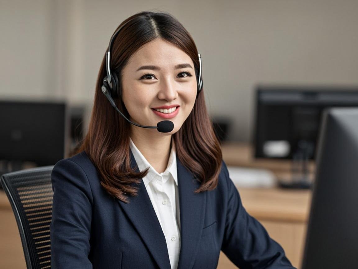 Professional tech support agent ready to help